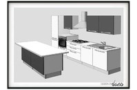 Cucina isola Noemi 1
